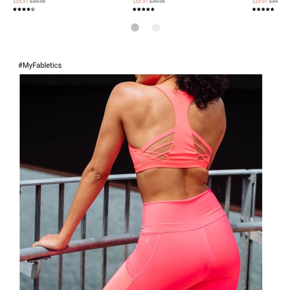 FABLETICS SET XS BRA AND LEGGINGS - Picture 2 of 14